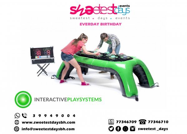 Children birthday party setup